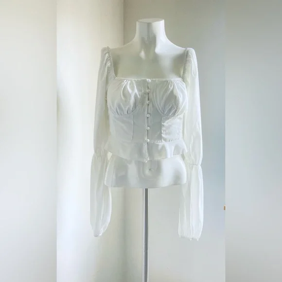 👚Host Pick👚Shein Blouse with Balloon Sleeves - Picture 6 of 6